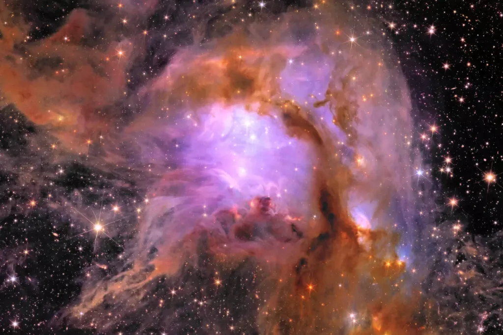 L'Agence Spatiale Européenne vient de dévoiler une image d'une pouponnière d'étoiles de notre Galaxie,  à couper le souffle