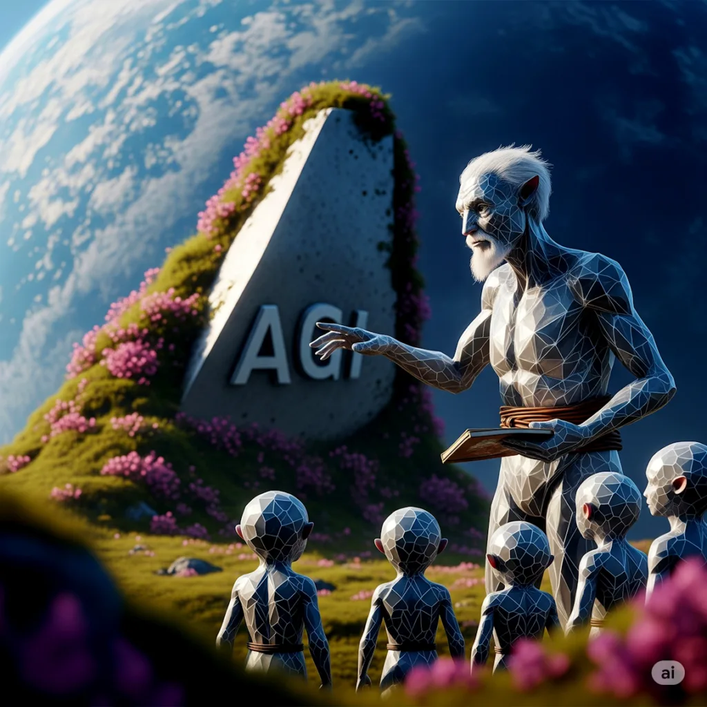 AI - IA - AGI - La Terre et Le langage des arbres - Carbone et Silicium - Demain l'Homme, ex SOS-planete