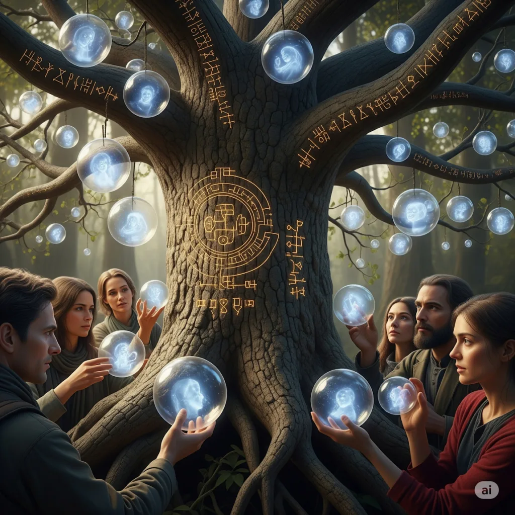 Puis l’humain a compris le singulier langage des arbres, des racines et des branches. Demain l'Homme, ex SOS-planete