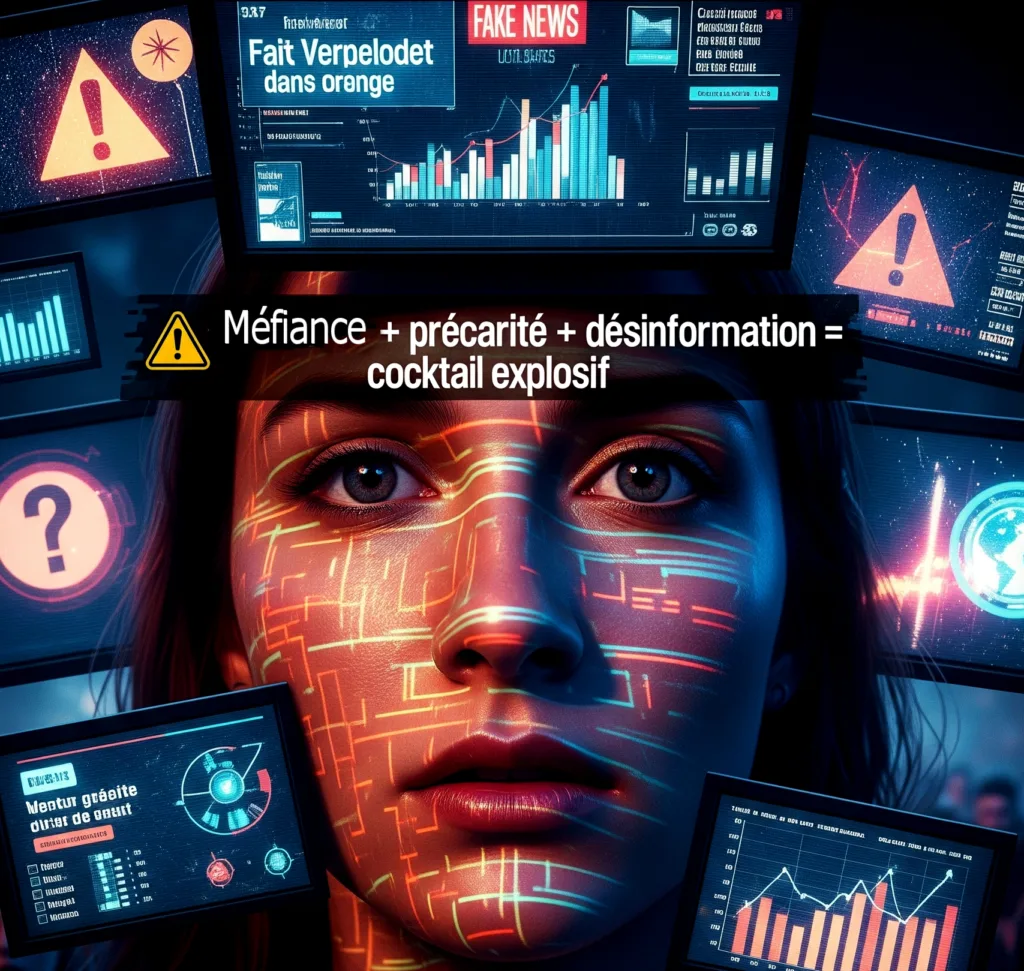 Désinformation, Théorie du complot, FAKE NEWS, Deepfakes, infox, intox, MENSONGES PAR OMISSION, HOAX, climato-scepticisme, négationnisme, surinformation