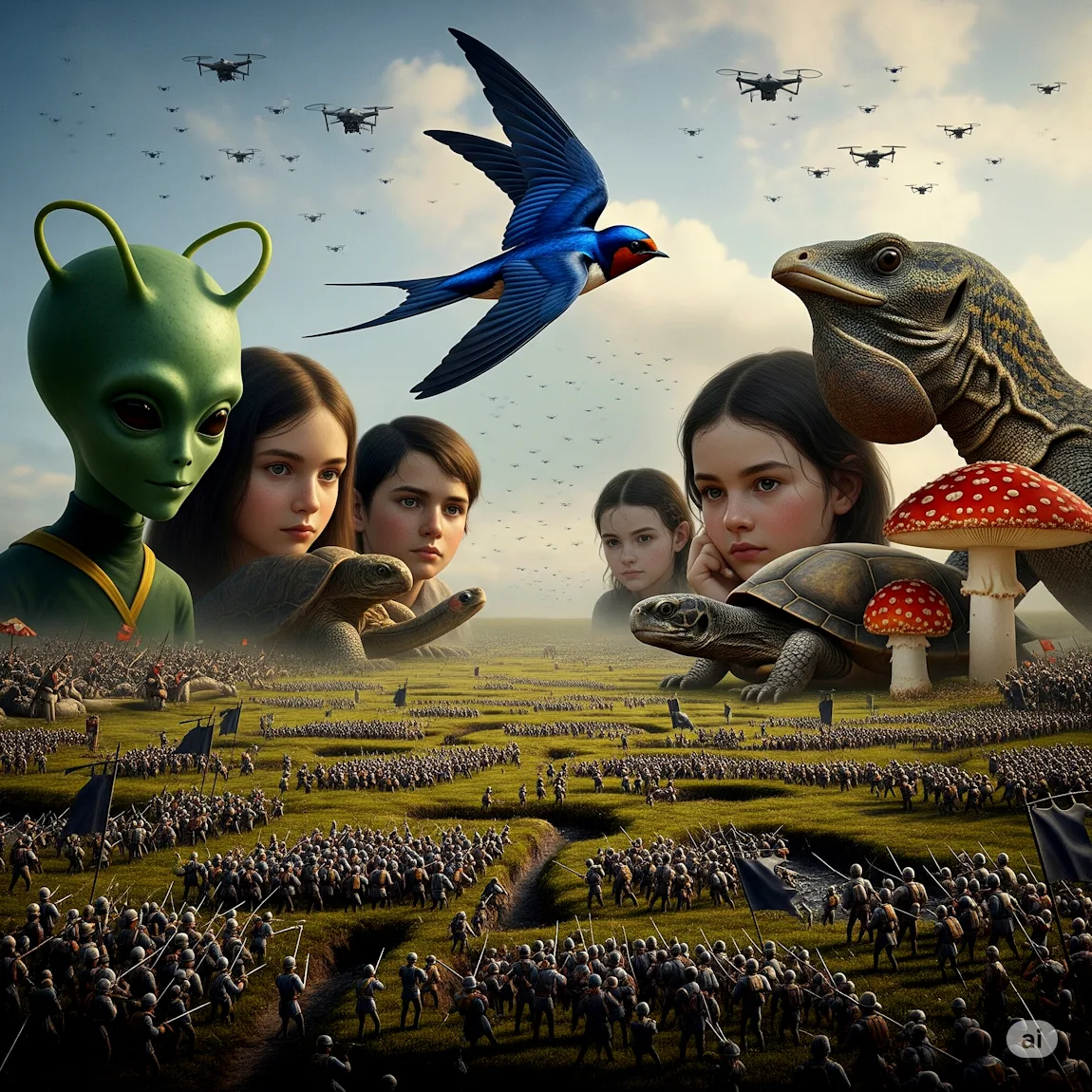 Extraterrestres et Nourritures Terrestres Incompatibles