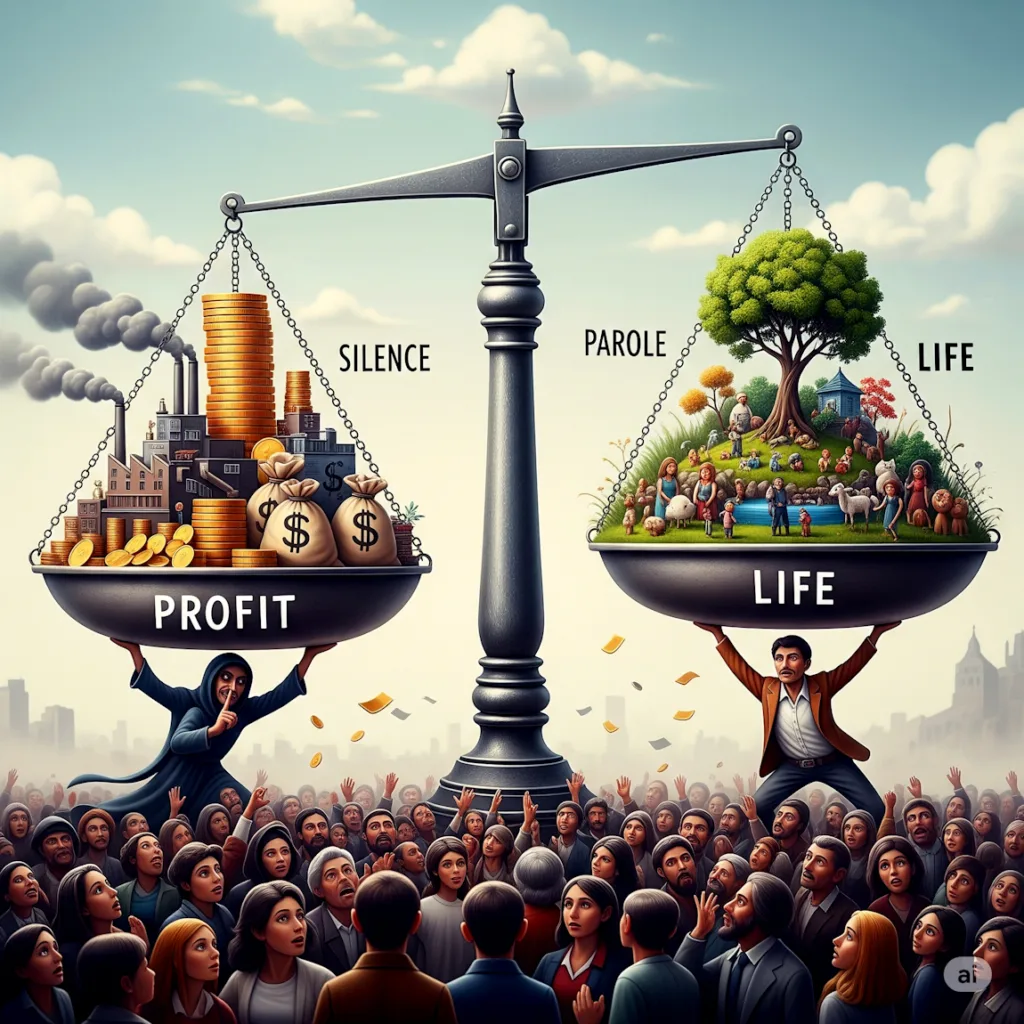 Vie ou Profit - La Balance - Justice sociale ou fiscale - La balance en sauver et profiter - Faille du Système - Demain l'Homme, ex SOS-planete