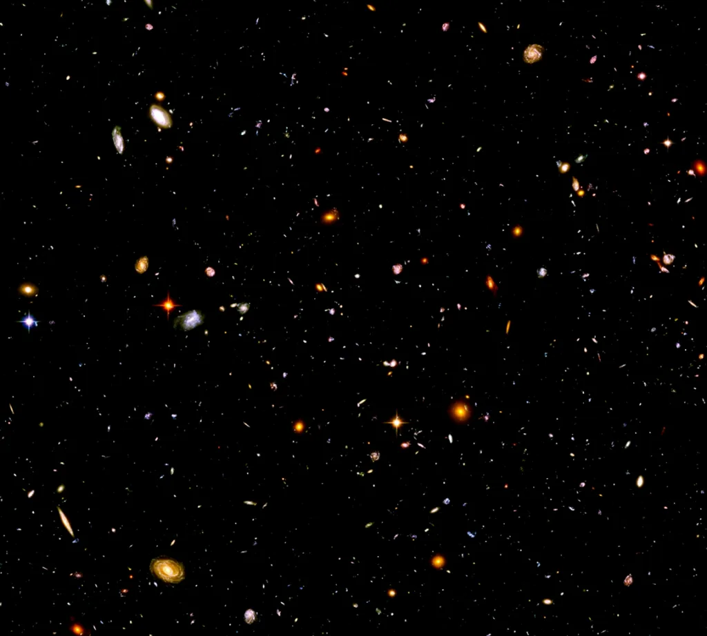 Champ profond de notre Univers, capté par le télescope spatial Hubble de la NASA