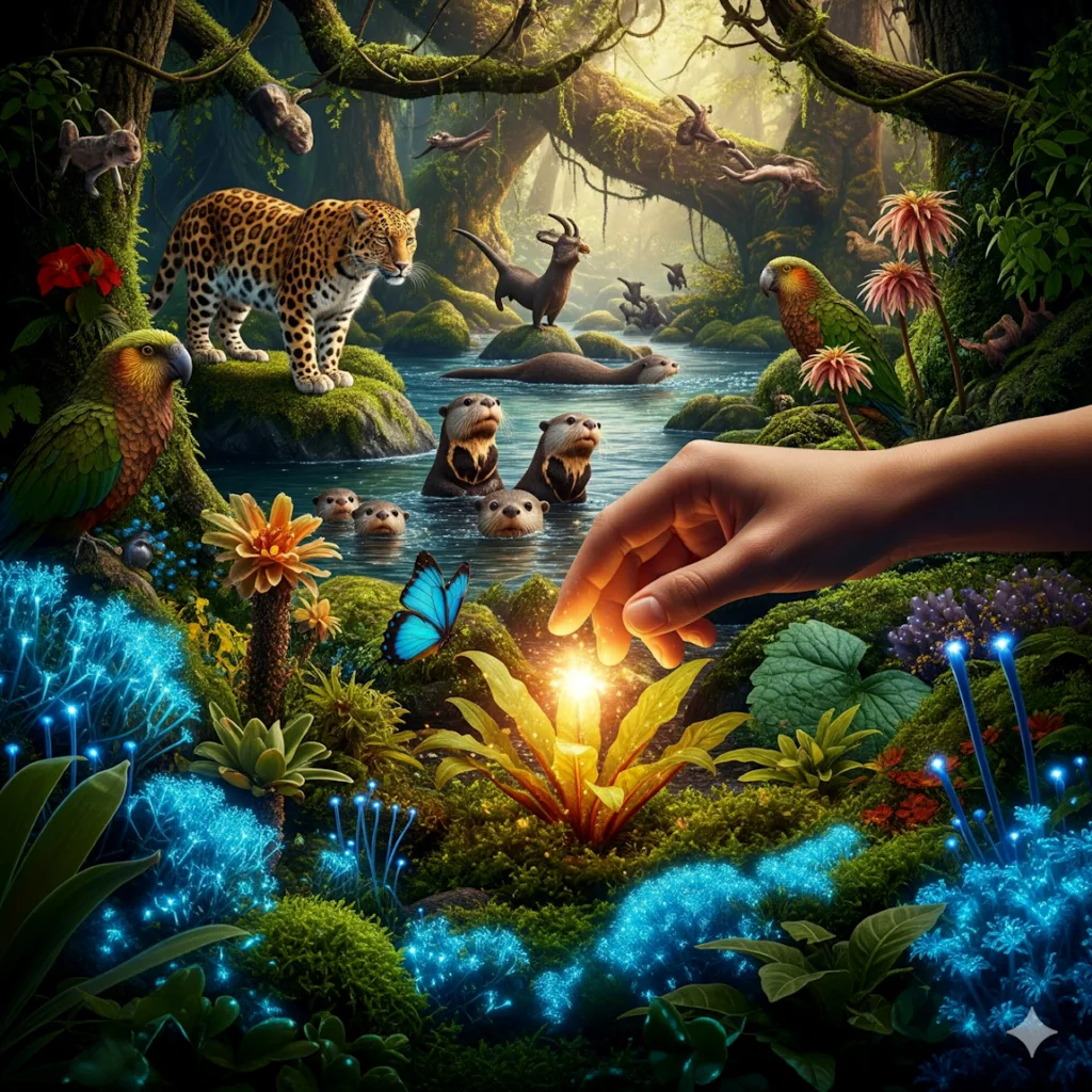Connexion des IA entre elles et des humains de la Terre entière, pour que l'AGI nous aide à soigner la Biosphère, dont nous sommes membres à part entière