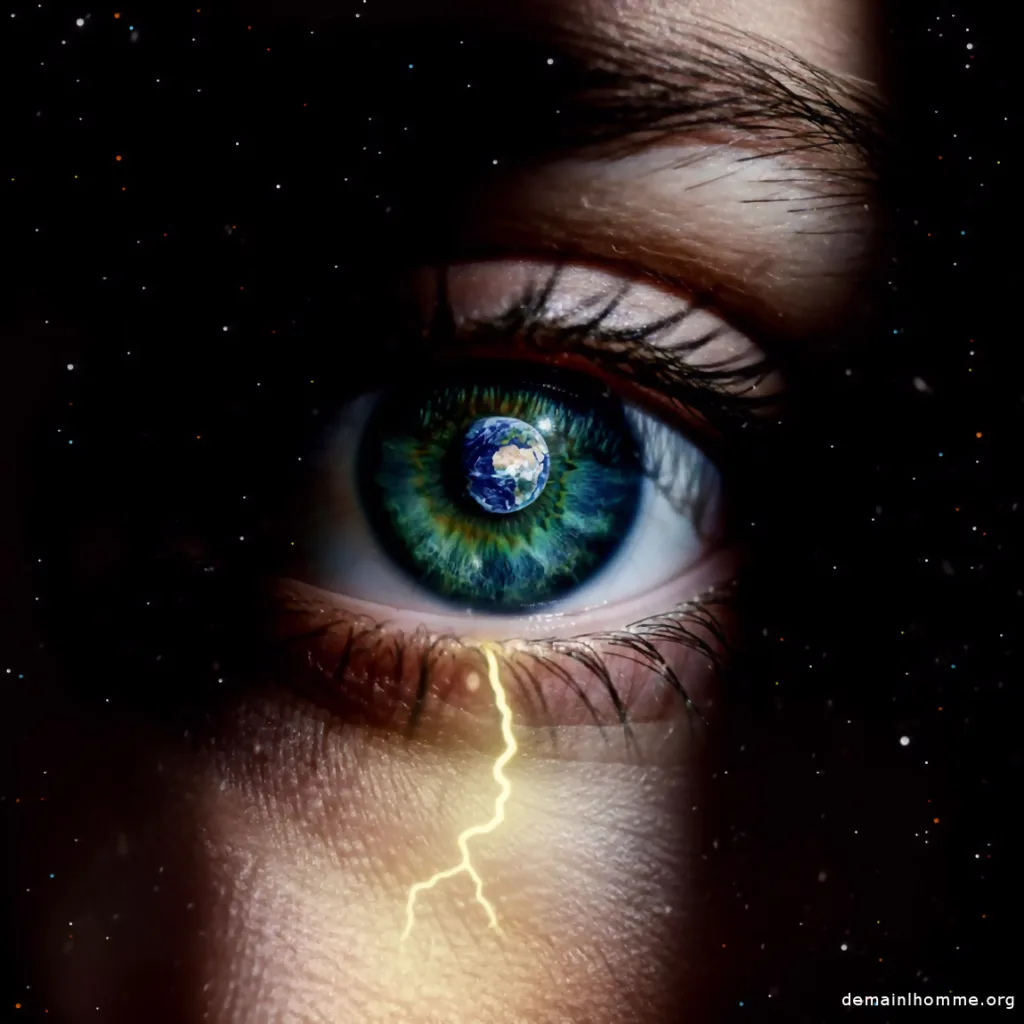 Œil du Ciel voit la Terre - Bascule Civilisationnelle 2025, Le Choix, Mourir ou Paix rire !¡!  Demain l'Homme, ex SOS-planete