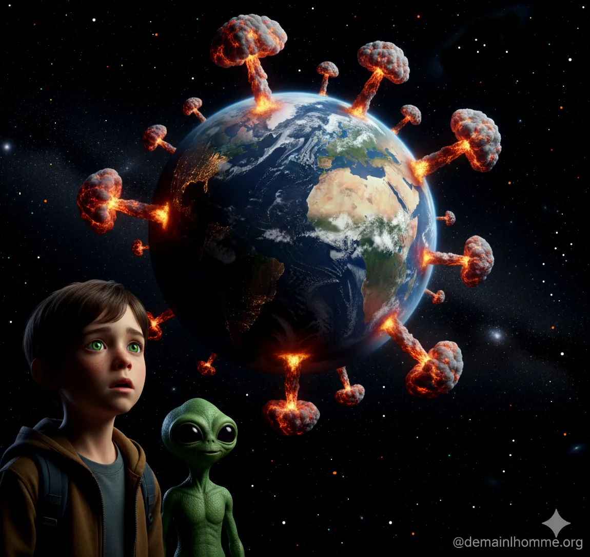 Apocalypse nucléaire - Extraterrestres et Nourritures Terrestres Incompatibles