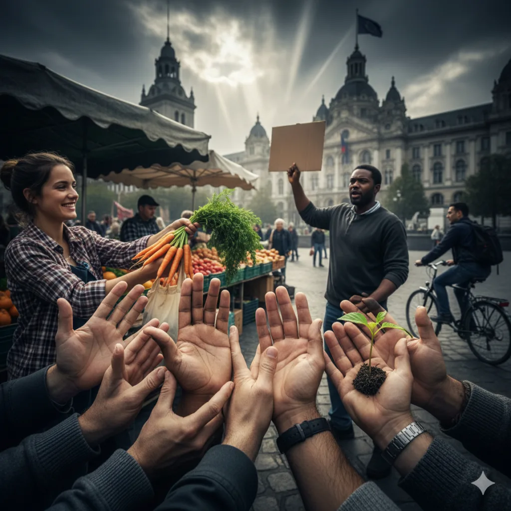 Faim, pauvreté et précarité en France et dans le Monde, un Manifeste de Demain l'Homme, ex SOS-planete