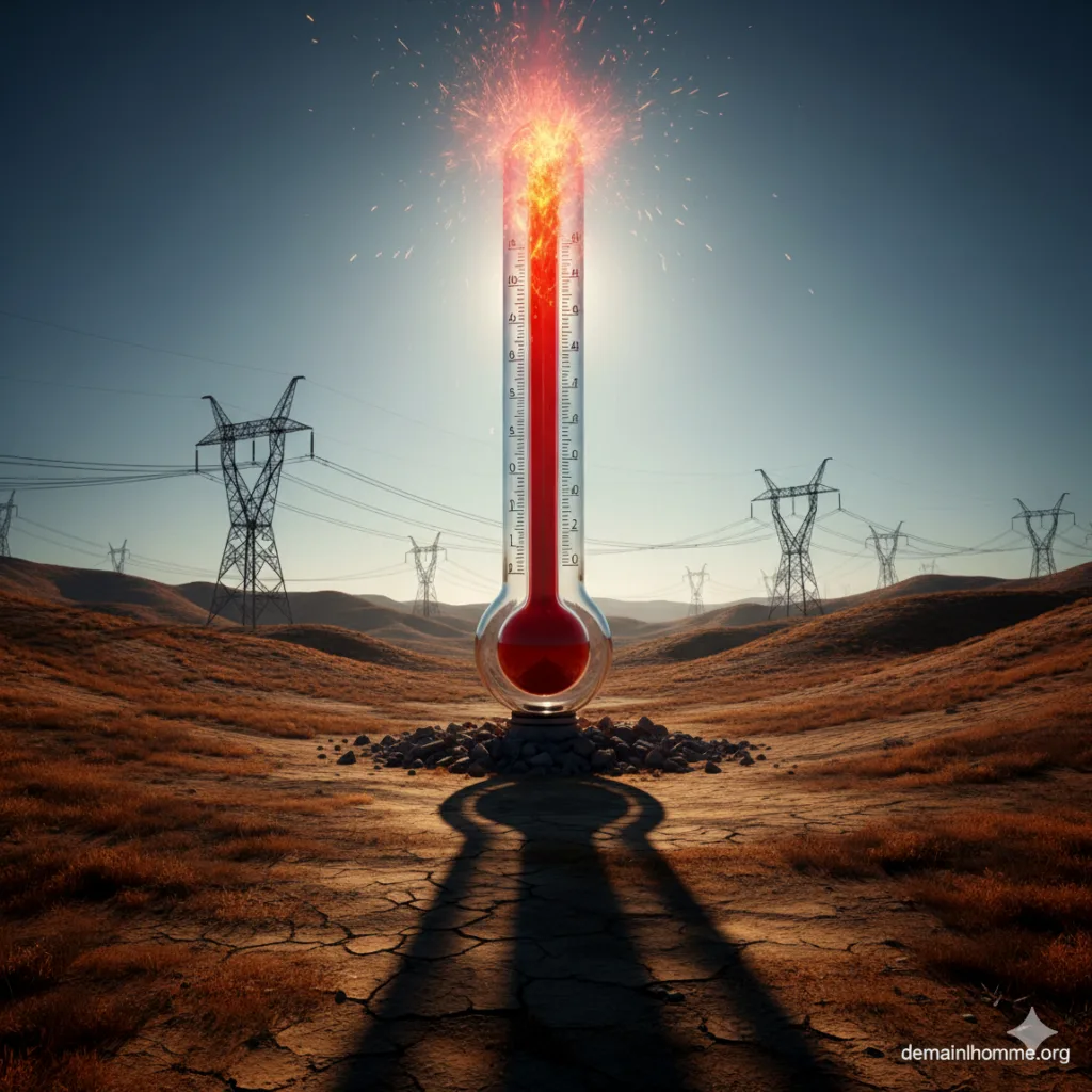 Température du climat - Data Center en Provence à Martigues en Provence - Controverse écologique et la méfiance démocratique -  Demain l'Homme, ex SOS-planete