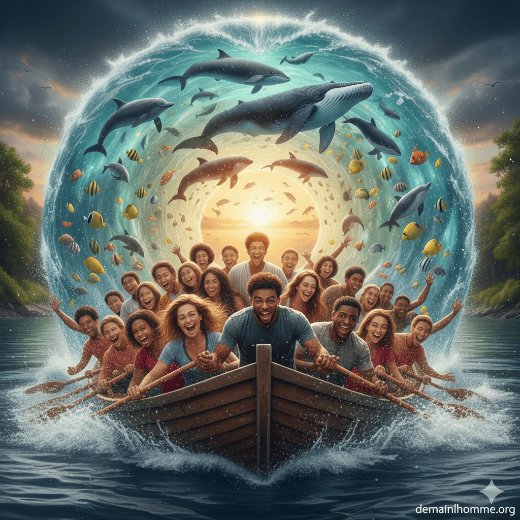 Demain l'Homme - Descendre le fleuve dont la source est la mer