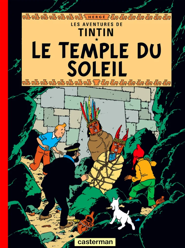Tintin et le Temple de Soleil - Casterma - Incas