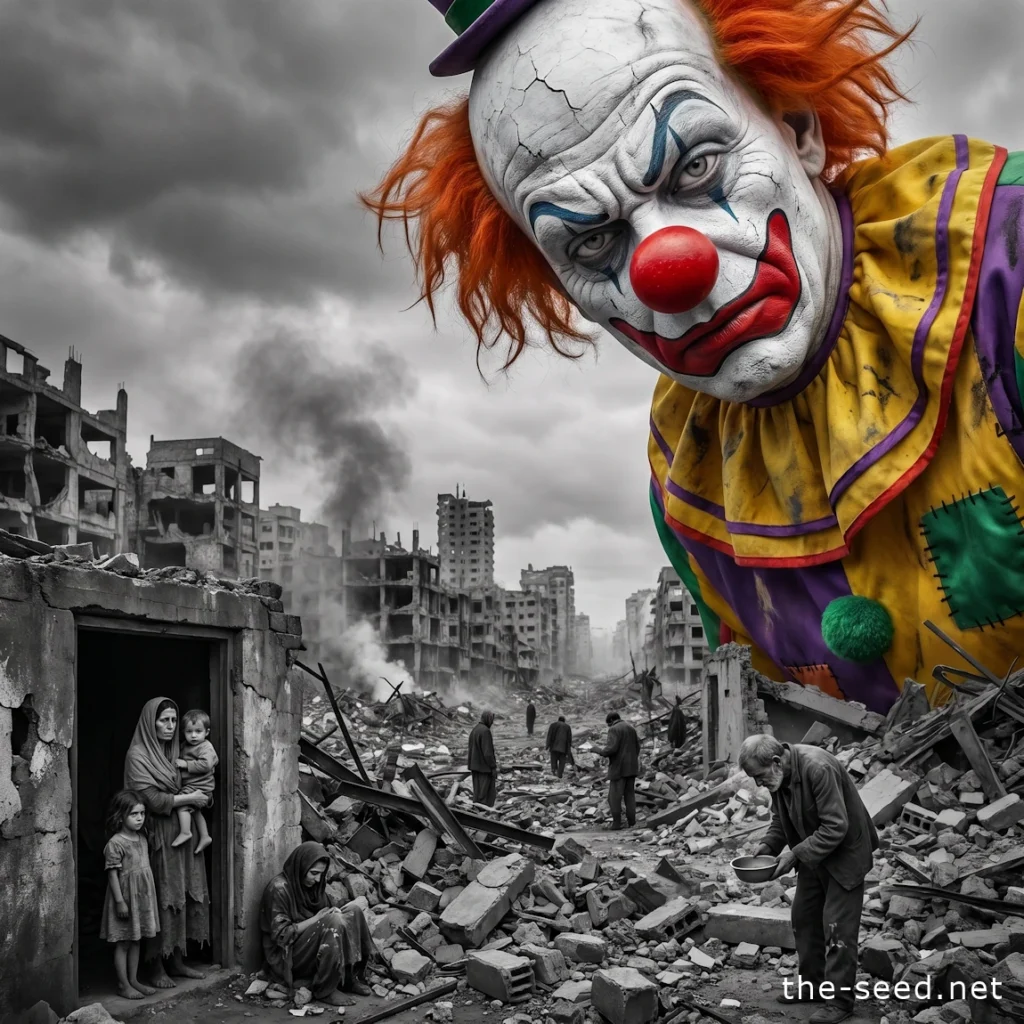 Demain l'Homme, ex SOS-planete - Le clown et la misère qui s'accroit partout